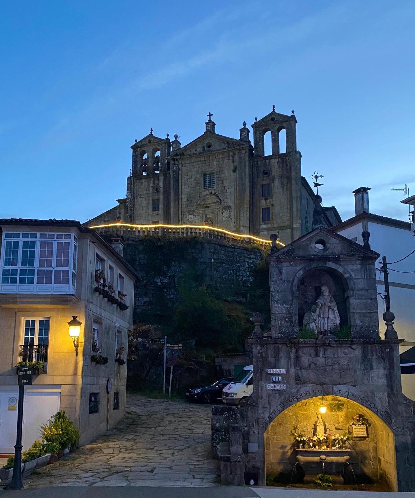 فيلا Casa Do Campo Lestrove Padrón الغرفة الصورة