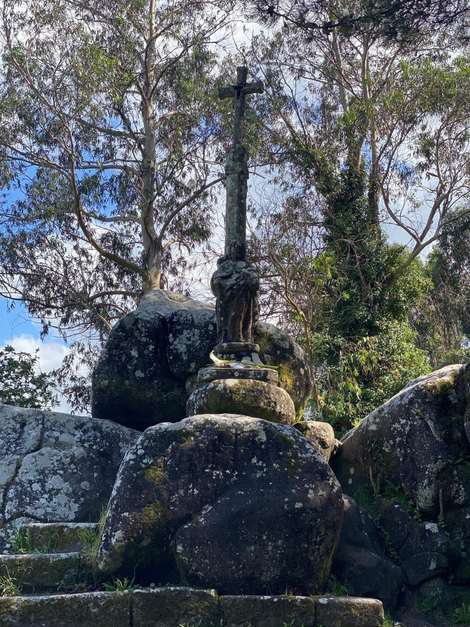 فيلا Casa Do Campo Lestrove Padrón المظهر الخارجي الصورة